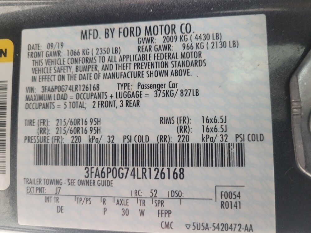 2020 Ford Fusion in St. Louis, MO 63125 - 18142397 33