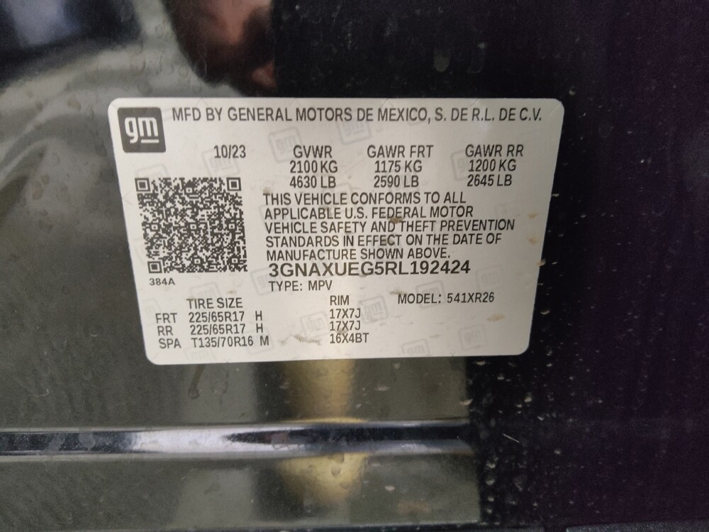 2024 Chevrolet Equinox in Midlothian, IL 60445 - 18142432 33