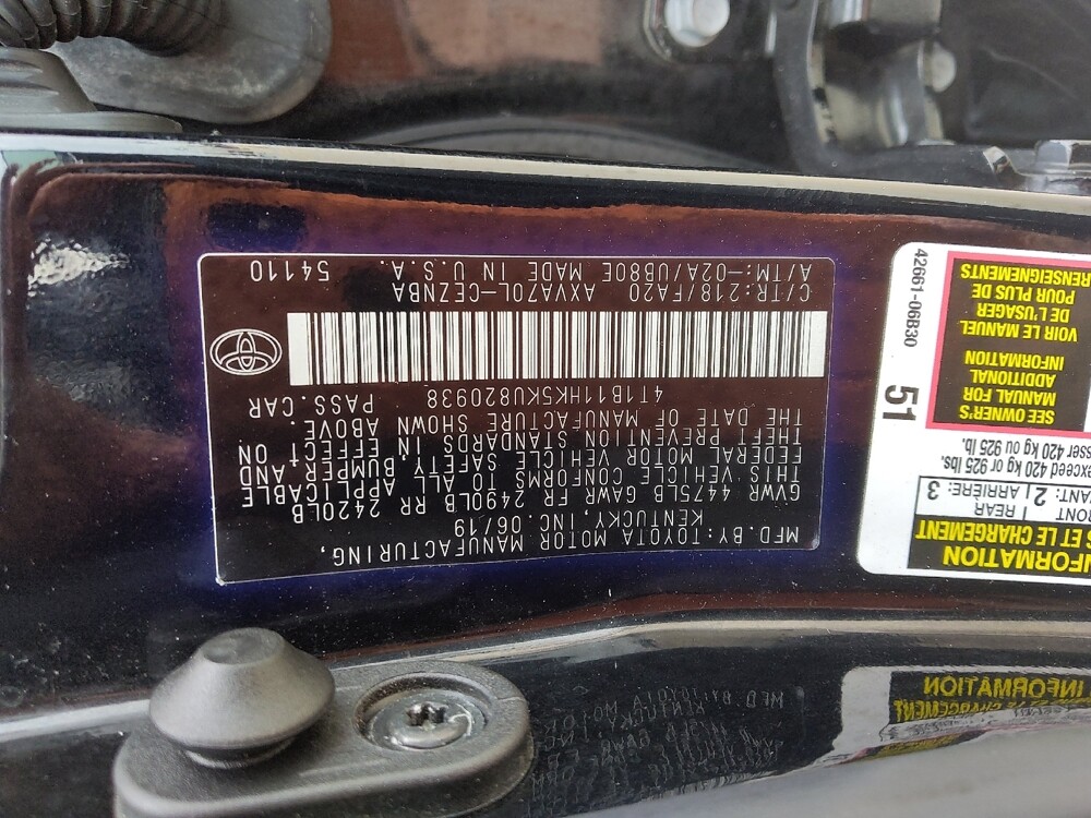 2019 Toyota Camry in Tyler, TX 75701 - 18142437 33