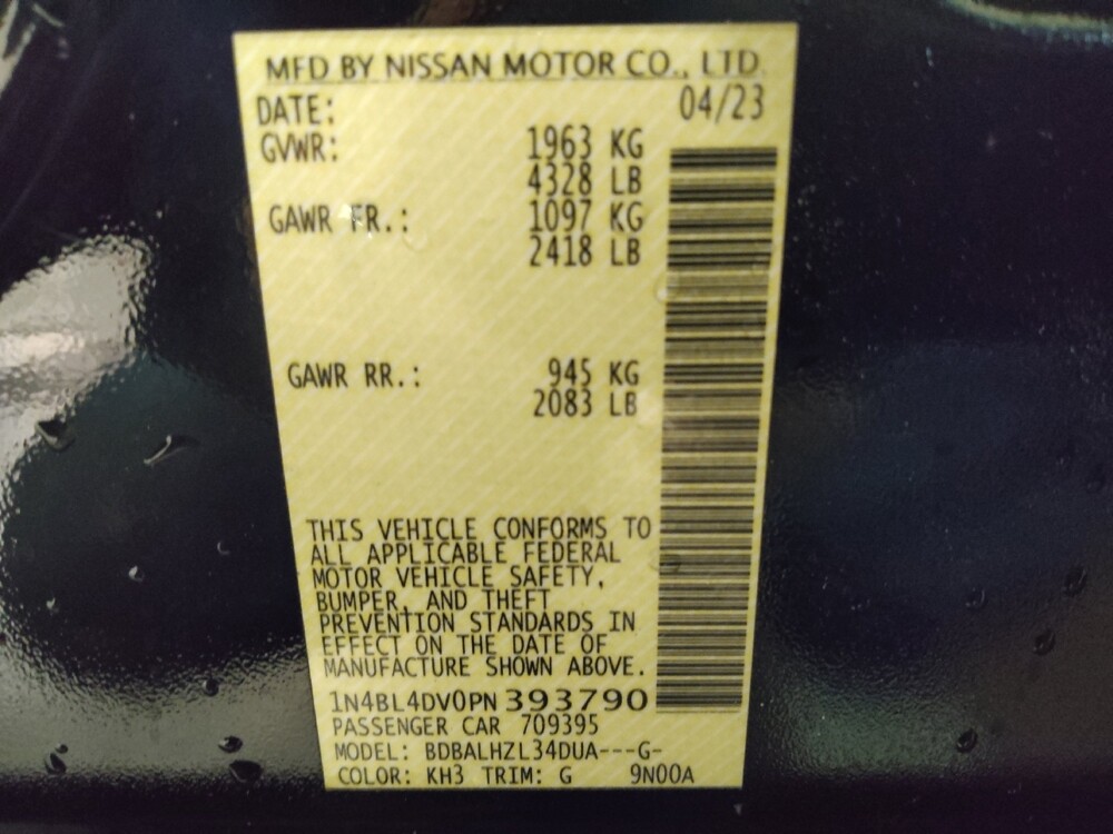 2023 Nissan Altima in Tyler, TX 75701 - 18142438 33