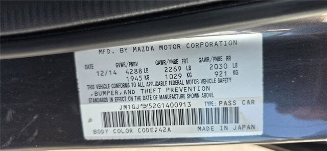 2016 Mazda MAZDA6 in Mesa, AZ 85212 - 18142465 20
