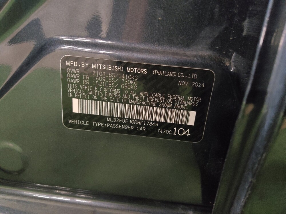 2024 Mitsubishi Mirage G4 in Lewisville, TX 75067 - 18142468 33