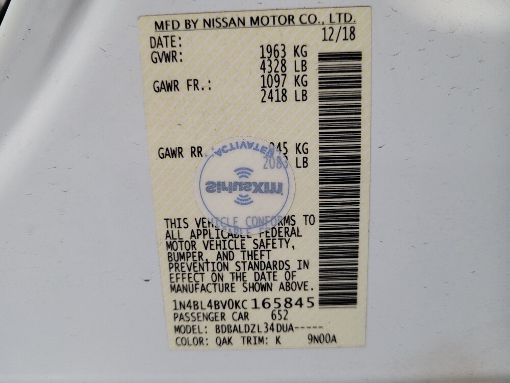 2019 Nissan Altima in Riverside, CA 92504 - 18142489 33