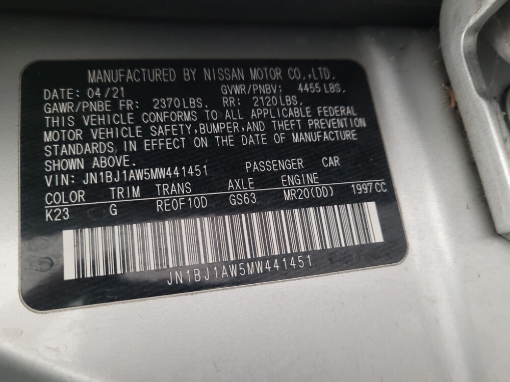 2021 Nissan Rogue Sport in Downey, CA 90241 - 18142496 33
