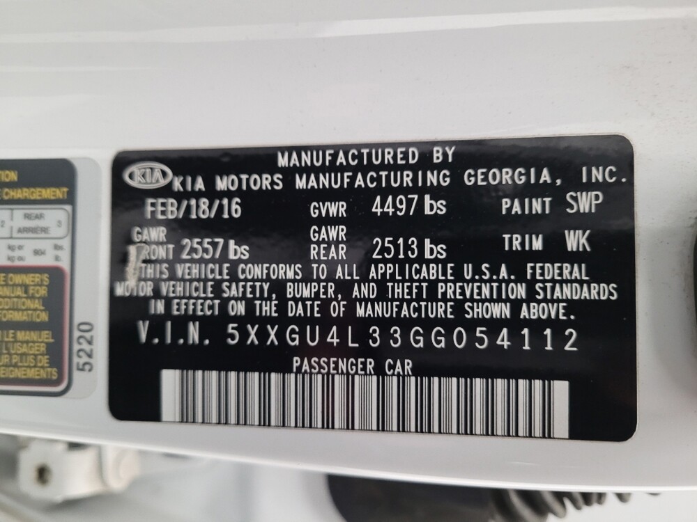 2016 Kia Optima in Downey, CA 90241 - 18142506 33
