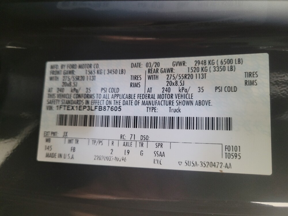 2020 Ford F150 in Downey, CA 90241 - 18142507 33
