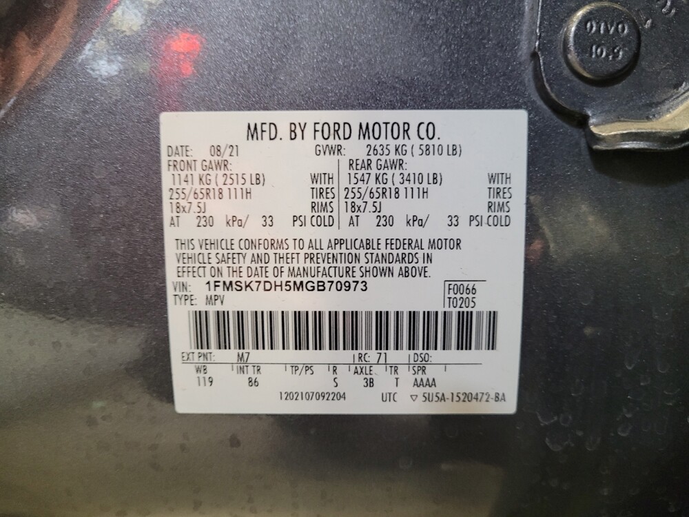 2021 Ford Explorer in Fresno, CA 93726 - 18142512 33