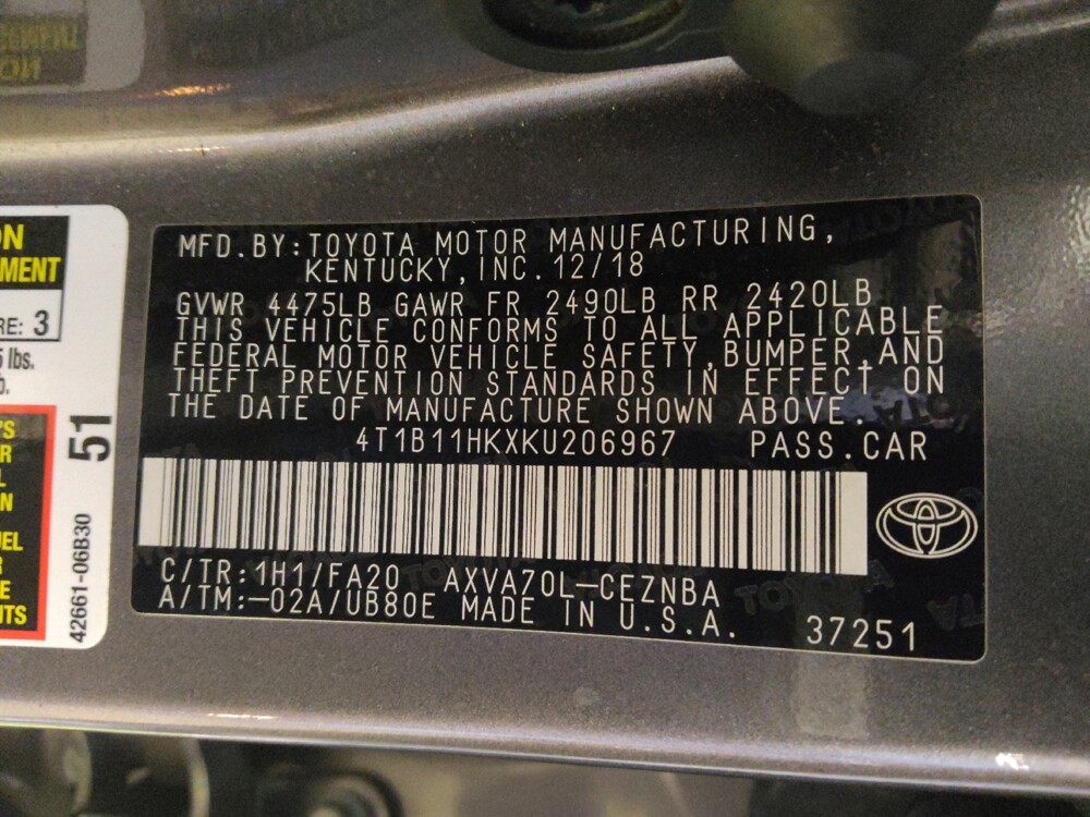 2019 Toyota Camry in Mesa, AZ 85210 - 18142521 33