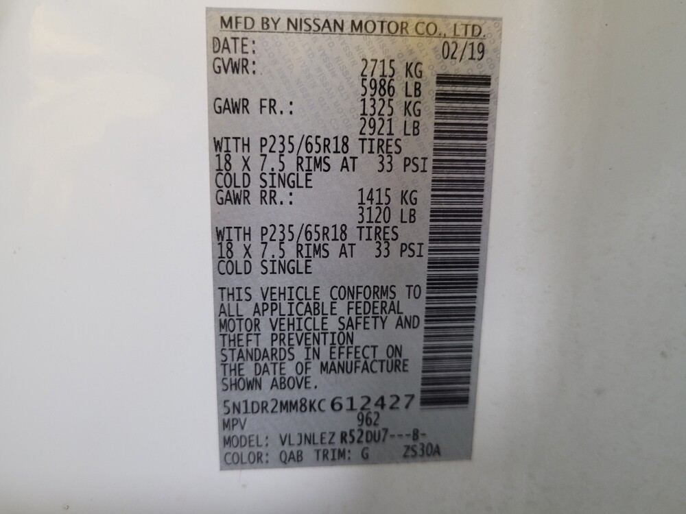 2019 Nissan Pathfinder in Knoxville, TN 37923 - 18142525 33
