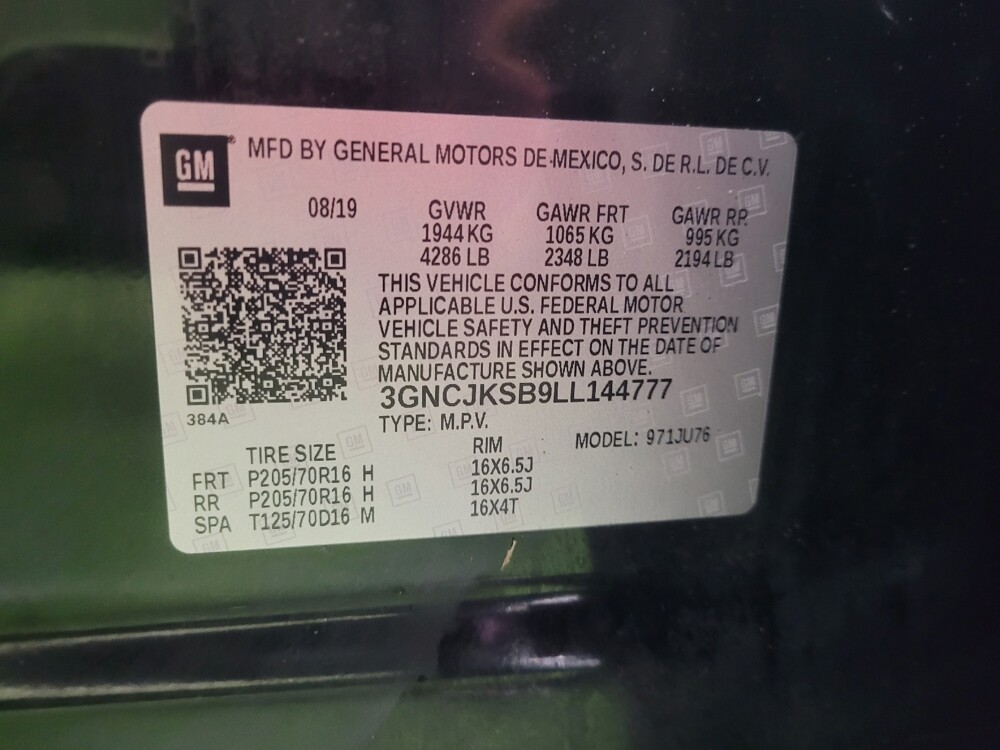 2020 Chevrolet Trax in Morrow, GA 30260 - 18142530 33