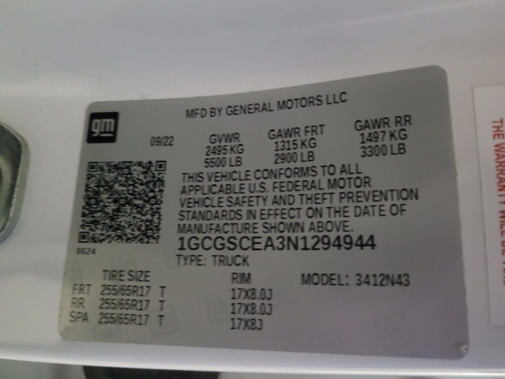 2022 Chevrolet Colorado in Morrow, GA 30260 - 18142538 33