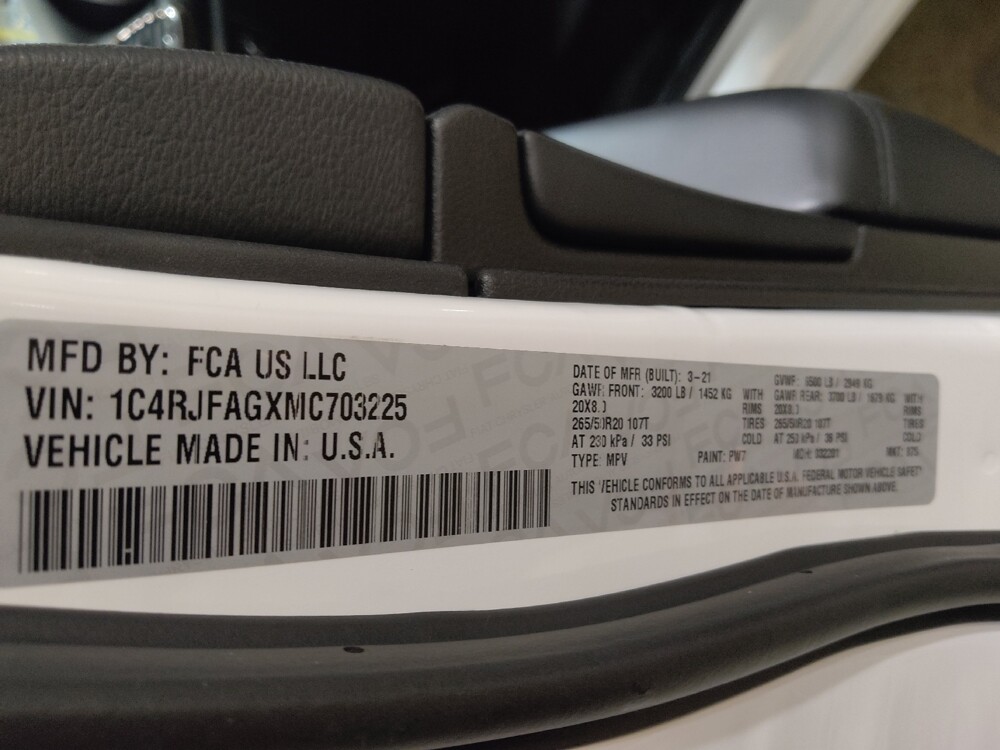 2021 Jeep Grand Cherokee in Oklahoma City, OK 73139 - 18142549 33