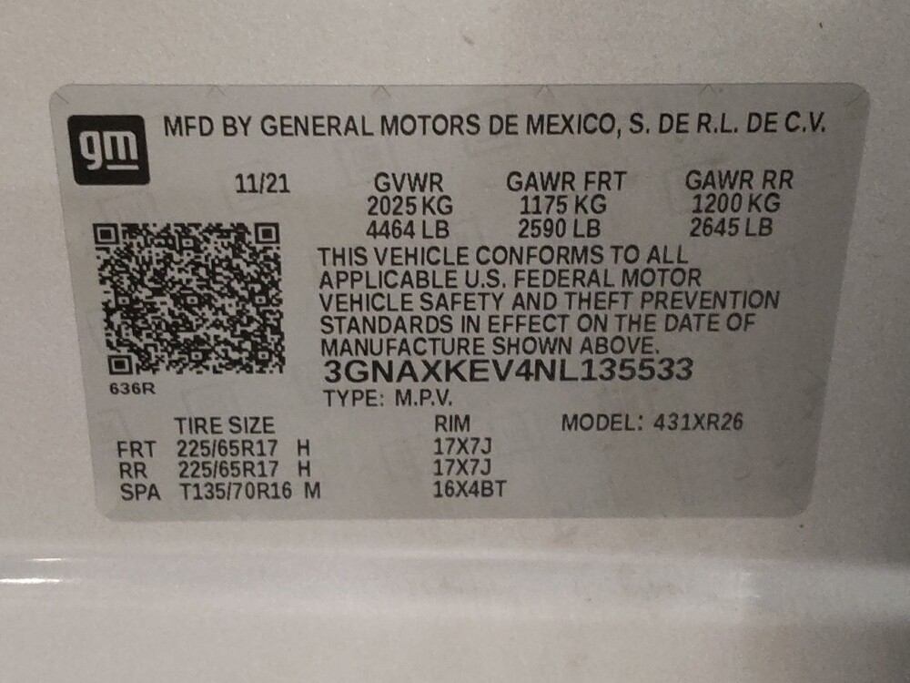 2022 Chevrolet Equinox in Tyler, TX 75701 - 18142569 33