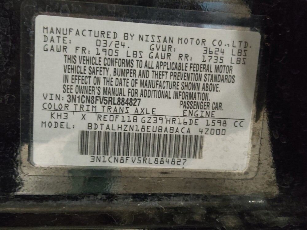 2024 Nissan Versa in Tyler, TX 75701 - 18142571 33