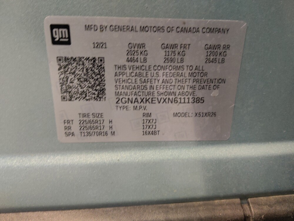 2022 Chevrolet Equinox in Albuquerque, NM 87123 - 18142576 33