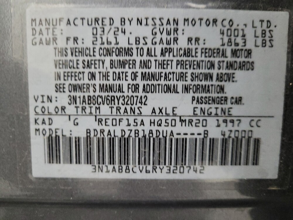 2024 Nissan Sentra in Glendale, AZ 85301 - 18142587 33
