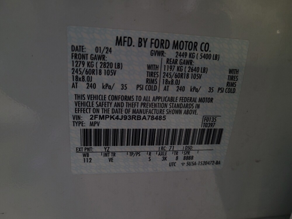 2024 Ford Edge in Tallahassee, FL 32304 - 18142588 33
