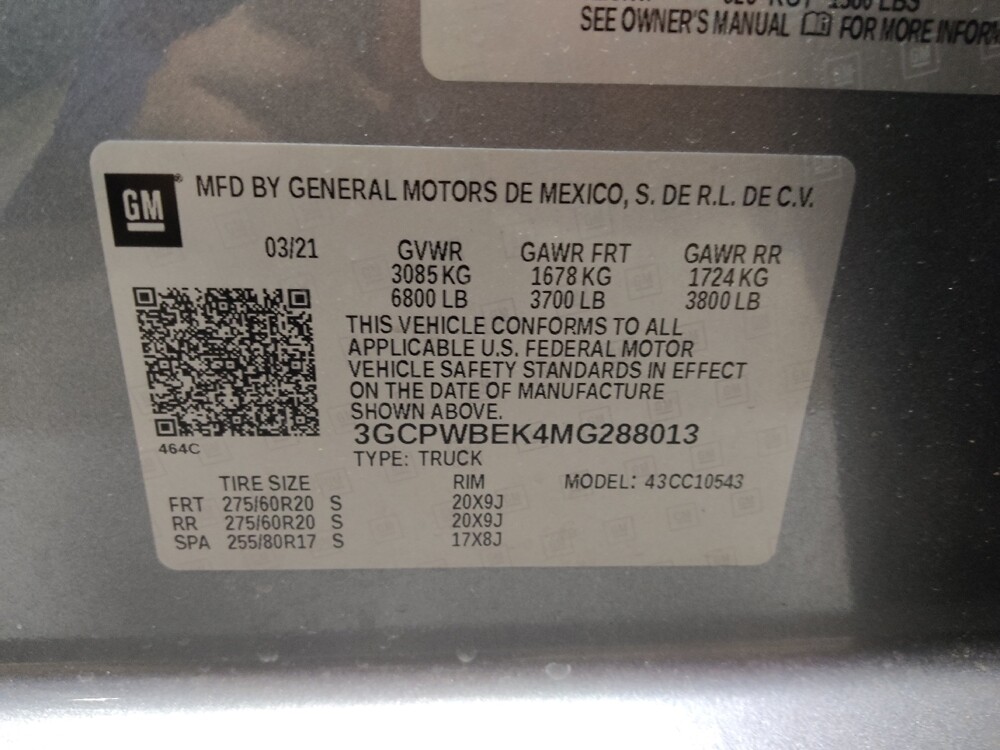 2021 Chevrolet Silverado 1500 in Tulsa, OK 74145 - 18142590 33