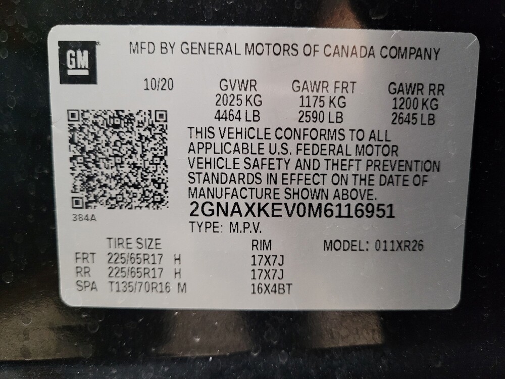 2021 Chevrolet Equinox in Tallahassee, FL 32304 - 18142607 33