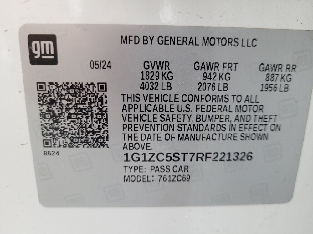 2024 Chevrolet Malibu in Las Vegas, NV 89104 - 18142615 33
