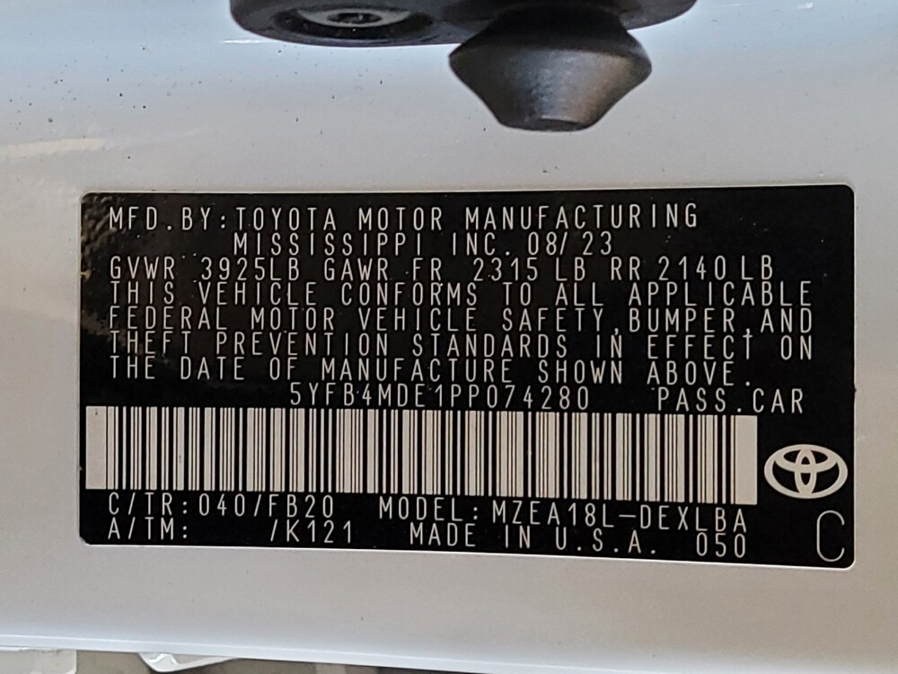 2023 Toyota Corolla in Jacksonville, FL 32210 - 18142628 33