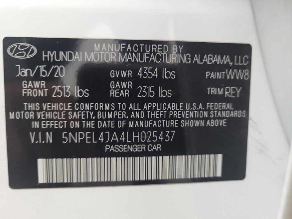 2020 Hyundai Sonata in Madison, TN 37115 - 18142667 33