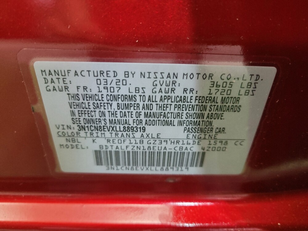 2020 Nissan Versa in Columbus, OH 43228 - 18142689 33