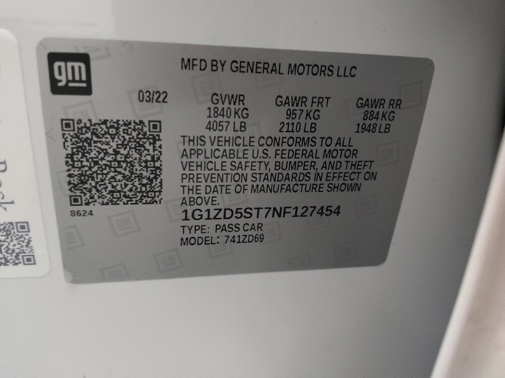 2022 Chevrolet Malibu in Topeka, KS 66611 - 18142724 33