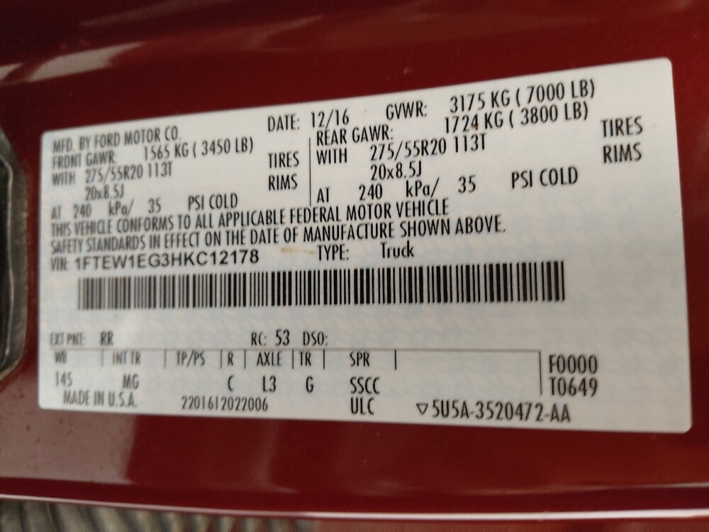 2017 Ford F150 in Topeka, KS 66611 - 18142729 33