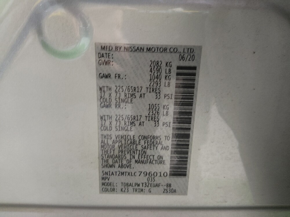 2020 Nissan Rogue in Wilmington, NC 28405 - 18142748 33