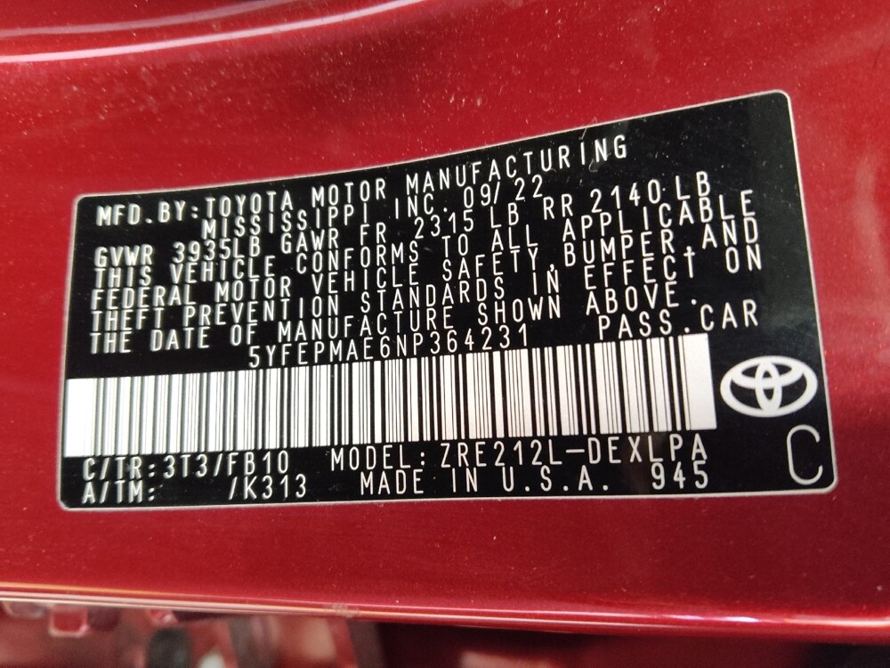 2022 Toyota Corolla in Duluth, GA 30096 - 18142765 33