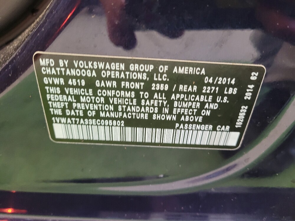 2014 Volkswagen Passat in Columbus, OH 43228 - 18142778 33