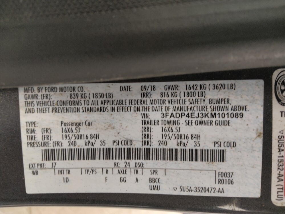 2019 Ford Fiesta in Tampa, FL 33619 - 18142789 33