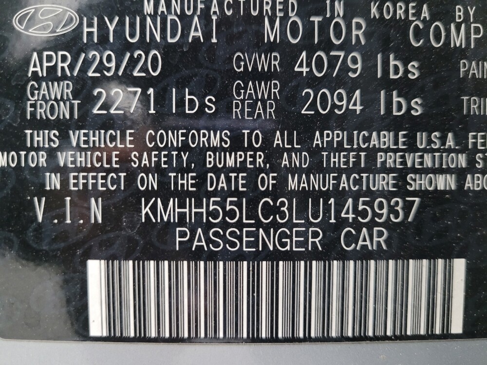 2020 Hyundai Elantra in Glendale, AZ 85301 - 18142798 33