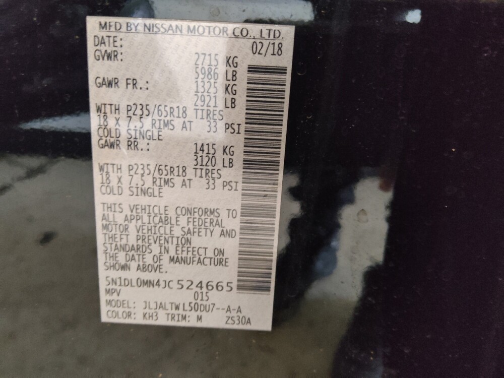 2018 INFINITI QX60 in Union City, GA 30291 - 18142799 33