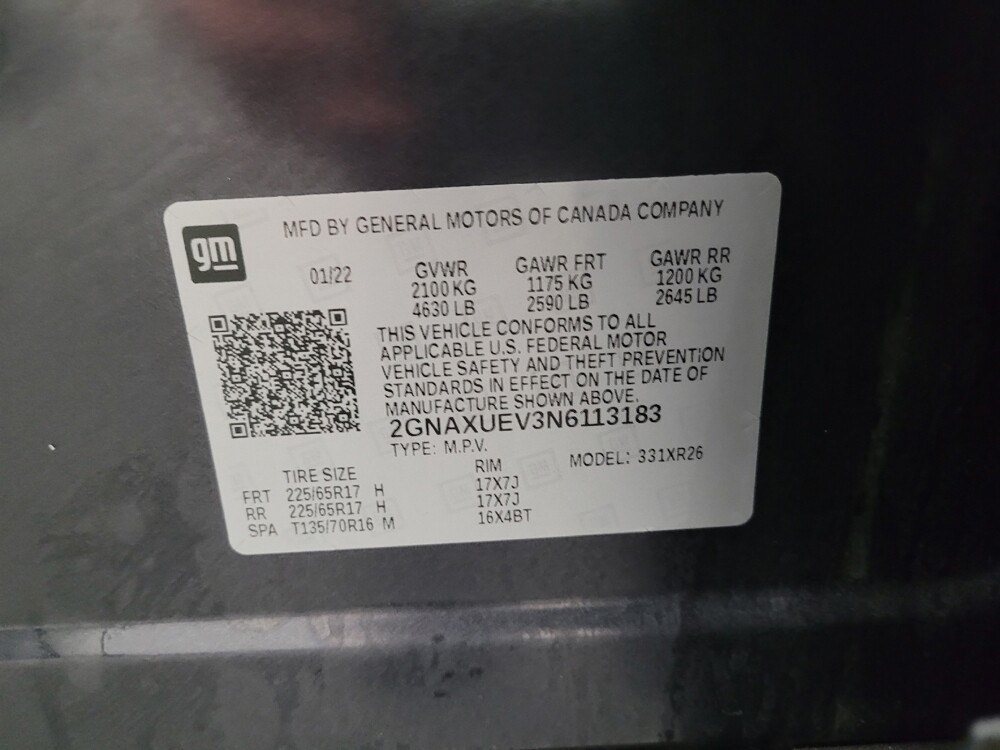 2022 Chevrolet Equinox in Riverside, CA 92504 - 18142812 33
