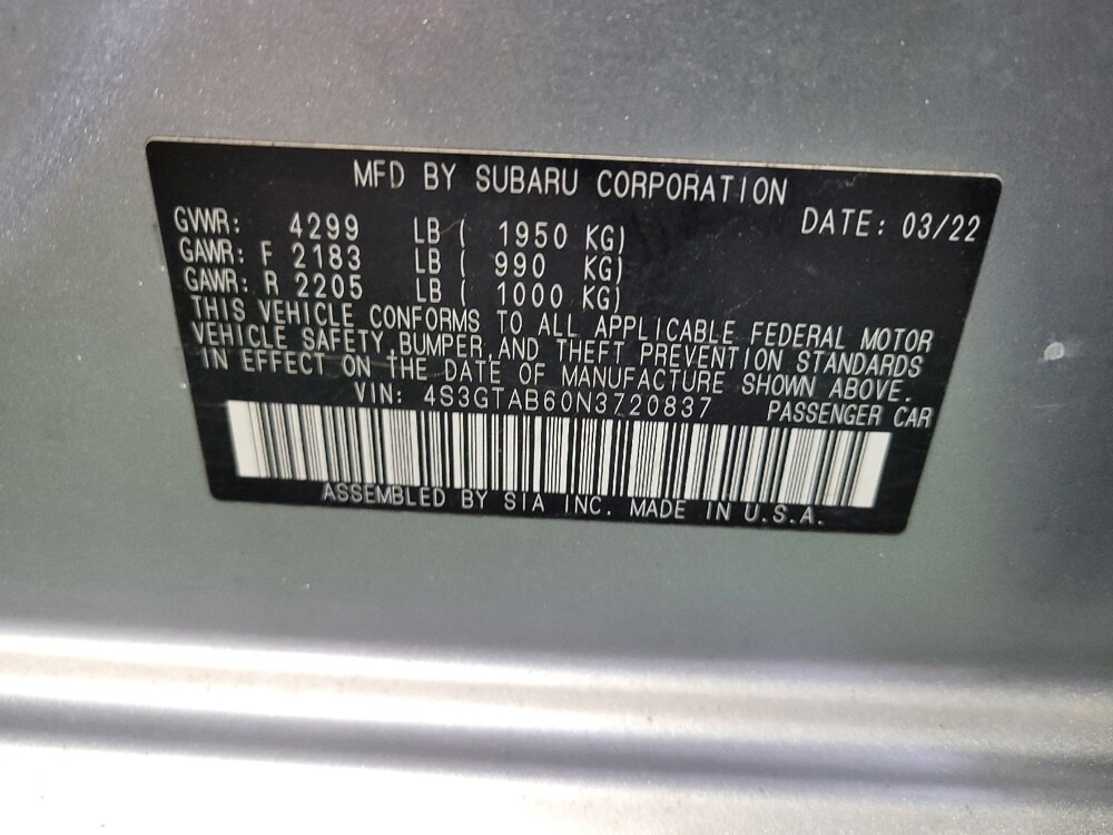 2022 Subaru Impreza in Columbus, OH 43228 - 18142827 33