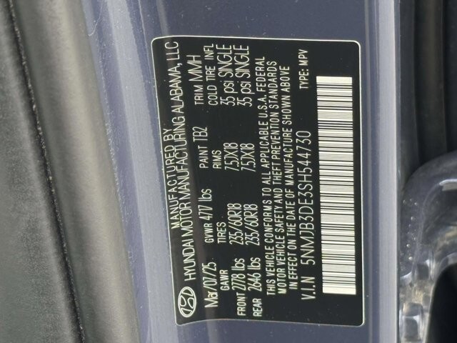 2025 Hyundai Tucson in Winchester, VA 22602 - 18142880 45