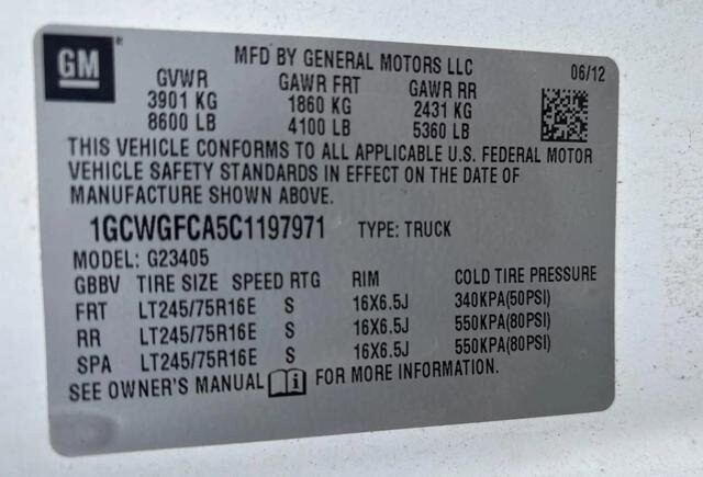 2012 Chevrolet Express 2500 in Blauvelt, NY 10913 - 18142897 20