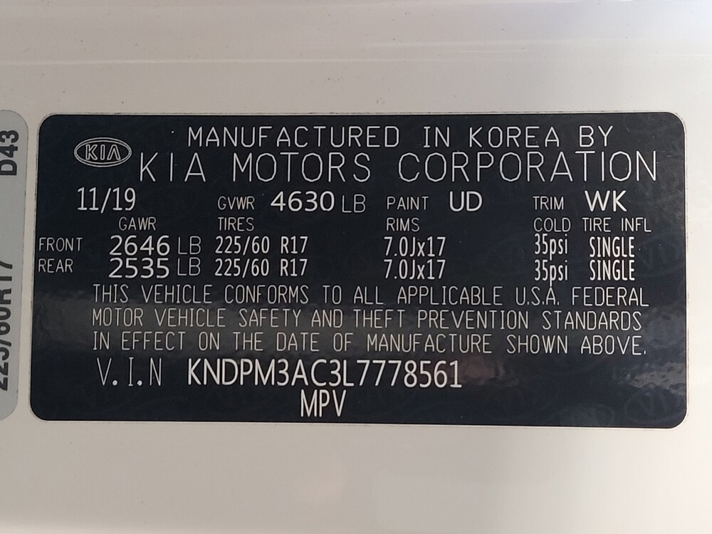 2020 Kia Sportage in Savannah, GA 31419 - 18142918 33