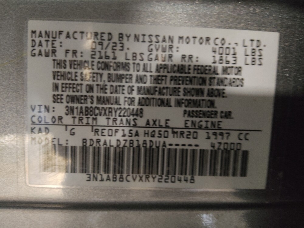 2024 Nissan Sentra in Augusta, GA 30907 - 18142921 33