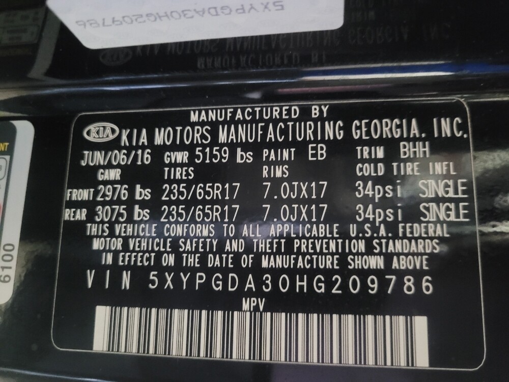 2017 Kia Sorento in Columbus, GA 31909 - 18142931 33