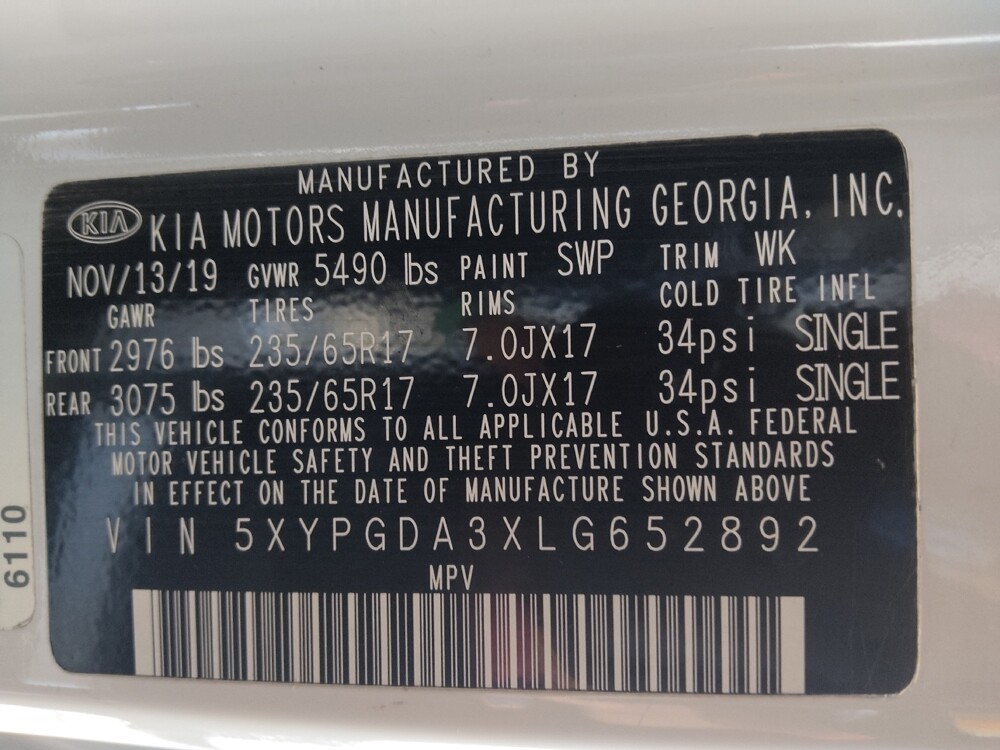 2020 Kia Sorento in Augusta, GA 30907 - 18142932 33