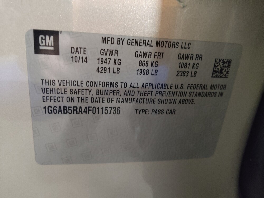 2015 Cadillac ATS in Arlington, TX 76011 - 18142951 33