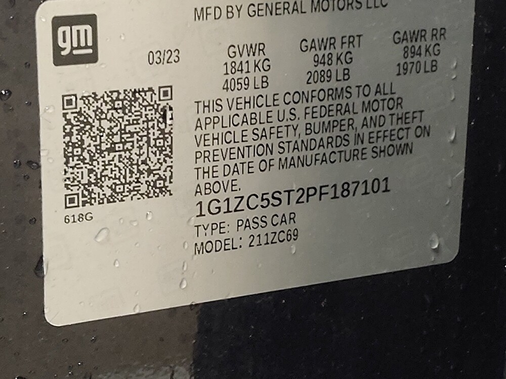 2023 Chevrolet Malibu in Arlington, TX 76011 - 18142982 33