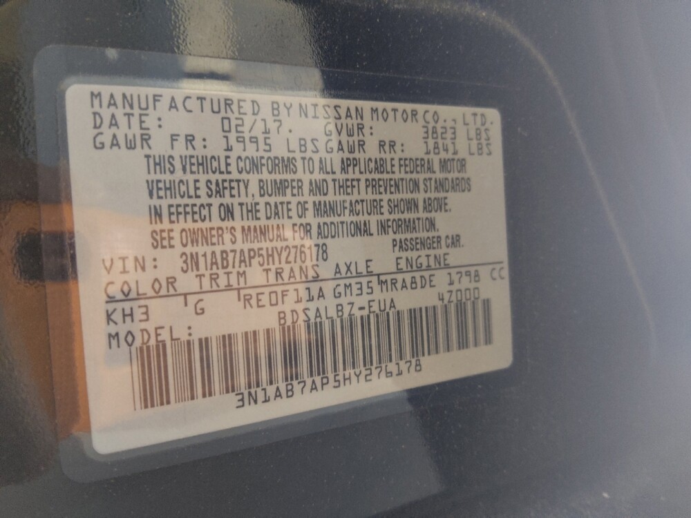 2017 Nissan Sentra in Fayetteville, NC 28304 - 18143037 33