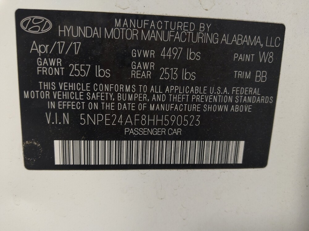 2017 Hyundai Sonata in Fayetteville, NC 28304 - 18143043 33
