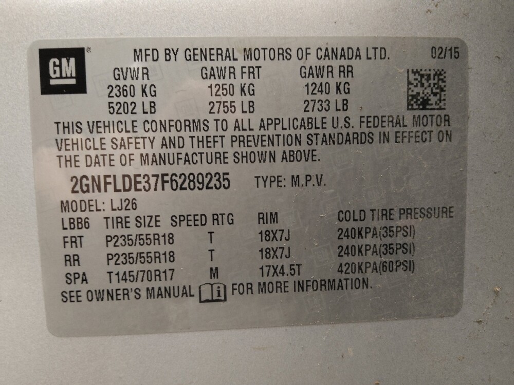 2015 Chevrolet Equinox in Lakewood, CO 80215 - 18143063 33