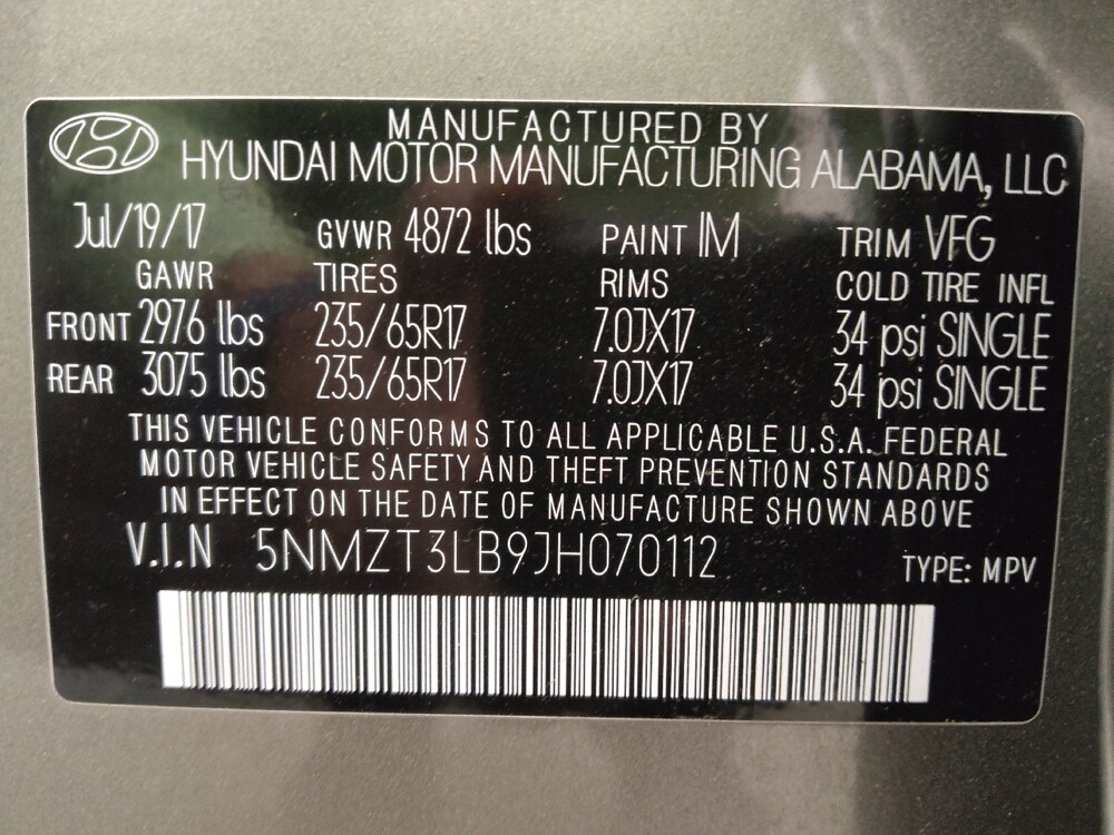2018 Hyundai Santa Fe in Lakewood, CO 80215 - 18143066 33