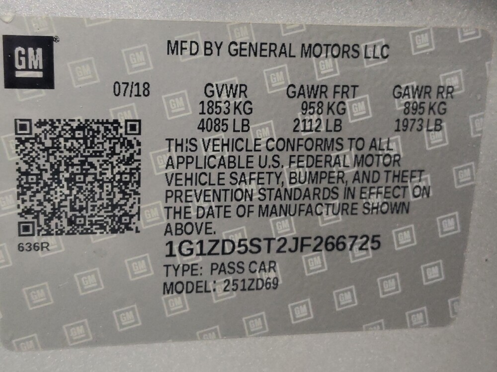 2018 Chevrolet Malibu in Houston, TX 77060 - 18143098 33